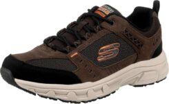 Skechers Mens Oak Canyon Sneaker Brown UK sizes: 5.5, 7-11 half sizes incl. 12 & 13 w/ voucher