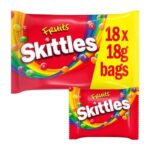Skittles Fruits Sweets Fun Size Bags Multipack 18 X 18g