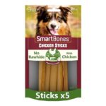 SmartBones Chicken Sticks Rawhide-Free Dog Treats – £2.71 S&S Voucher