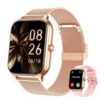Smartwatch 1.96 Calls, BP HR SpO2 Sleep, 100 Modes, iOS/Android