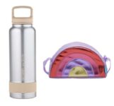 Smash Pink Camping Bottle 1L / Rainbow Lunch Bag £2.70 – Free C&C