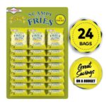 Smiths Scampi and Lemon Fries 24 x 27g – BBE 31/10/26 – Sold by Walkers Crisps Official Store (UK Mainland)