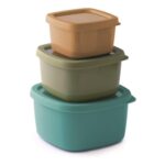 Snips Airtight Food Container Set 0.5-1.5 L Made in Italy