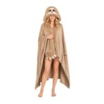 Snugik Womens Wearable Blankets Fleece Cosplay Costumes