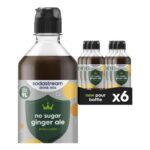 SodaStream Flavour Diet Ginger Ale, Fizzy Drink Maker Concentrate,