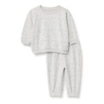 Sofia Grainge Baby Sweatshirt & Sweatpants Set, Dove Grey, 24M