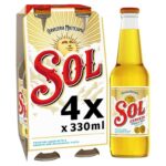 Sol Cerveza Original de Mexico Lager 4x330ml – Clubcard Price