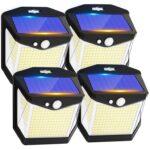 Solar Security Lights Outdoor Garden – 248 LED Solar Motion Sensor Light – Discount at Checkout – Prime Members – Sold by LPEU-001 / FBA