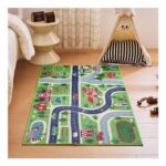 Sonive Car Tour Kids Rug Non-Slip 80×150 Cm