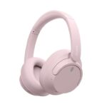 Sony WH-CH720N Wireless Bluetooth Noise Cancelling Over-Ear Headphones, Sound, Ambient Sound Mode, Lightweight Design – Pink