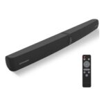 Soundbar with Detachable Tower Speakers, Bluetooth 5.3, ARC, Optical Black