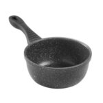 Sovereign Stone Non-Stick Milk Pan (16cm) Marble Effect Stainless Steel Saucepan