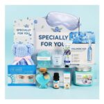 Spa Gift Set for Women Blueberry Bath Basket