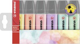Stabilo BOSS Original Pastel Highlighters – 5 x 6 Pastel Packs (30 Highlighters Total)