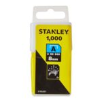 Stanley Light Duty Staples 8MM, 1000-Pack, 0-TRA205T
