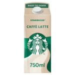 Starbucks 750ml Caffe Latte / Caramel Macchiato / White Chocolate Mocha – Nectar price