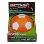 Stay Active Kickerball Swerve Ball Size 4 Indoor/Outdoor Orange/White
