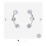 Sterling Silver Climber Earrings