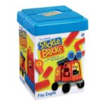 Stickle Bricks Fire Engine Construction Set for Toddlers 18 Months