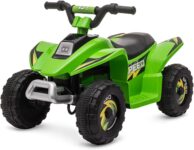 Straame 6V Electric Quad Bike, Green Ride-On Toy for Toddlers, 18-36 Months