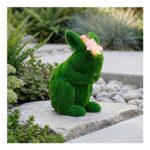 Streetwize Solar Topiary Bunny Garden Ornament