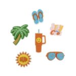 Summer Silicone Accessory Charms 6 Pack