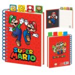 Supermario (Items) A5 Wiro Project Book, Official Licensed Merchandise, Collectible Gift