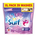 Surf 3-in-1 Aurora Blooms Laundry Capsules, 39 Washes (3-Pack)