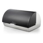 Swan Elegance Bread Bin with Textured Gloss Finish