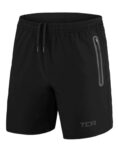 TCA Elite Tech Mens Running Shorts with Zip Pockets, Gym Shorts with Phone Pocket