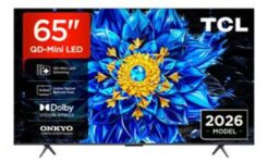 TCL 65P8L-UK 65 Inch 144Hz Mini LED TV, 2.1CH 35W Dolby Atmos DTS Virtual X Audio – 5 Year Warranty – Checkout Price