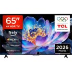 TCL 65V6D-UK 65 Inch LED 4K Ultra HD Smart TV Bluetooth WiFi With Code Sold By AO (UK Mainland)