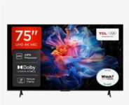 TCL 75V6C Direct LED 4K HDR Smart Google TV-75V6C( Dolby Atmos, AiPQ Processor, 120Hz Game Accelerator (FHD))