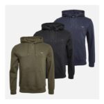 THREADBARE Mens Three Pack Trifoliate Hoodies
