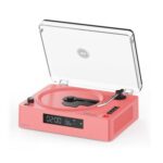 TOMASHI CD Player Bluetooth Pink Type-C Charging HD Display