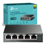 TP-Link TL-SG105PE 5-Port Full Gigabit PoE Switch, Managed Network Switch