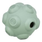 TRIXIE Snack Ball Natural Rubber, 9 Cm, Bumpy Bounce, Quiet