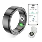 TYUIOL Smart Ring Fitness Tracker: Heart Rate, Sleep, Oxygen, Steps