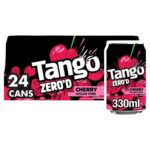 Tango Zerod Cherry Sugar Free Cans 24 x 330ml