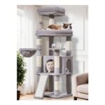 Taoqimiao 149cm Large Cat Tree for Indoor Cats