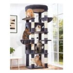 Taoqimiao Cat Tree, 185cm Large, Sturdy Cat Tower