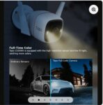Tapo C320WS 2K Outdoor Security Camera with Full-Colour Night Vision Twin Pack