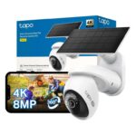 Tapo TC92 KIT 4K 8MP Solar Outdoor Security Camera Wireless CCTV Camera