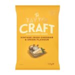 Tayto Craft Vintage Irish Cheddar & Onion Flavour Crisps, 125g