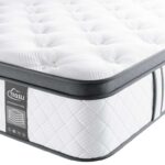 TeQsli 3FT Single Mattress 10 Inch Gel Memory Foam Pocket Spring Hybrid Medium Firm Back Pain & Pressure Relief – 90x190x25cm
