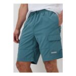 Teal Long Length Cargo Swim Shorts Teal XS