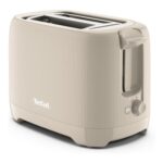 Tefal Morning 2-Slice Toaster, 850W, Extra-Wide Slots, Cream