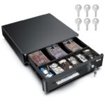 Tera 13 Cash Drawer Compact POS: 33.5 x 33 x 10.4cm, 3 Bill 6 Coin, 330R