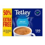 Tetley Decaf Tea Bags 120pk