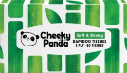 The Cheeky Panda Bamboo Facial Tissues Sustainable and Silky Soft Plastic Free